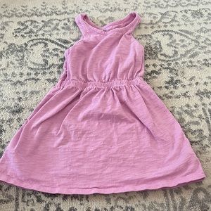 3t girls Pink cotton slubbing dress